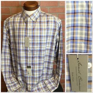 Daniel Cremieux Mens shirt plaid XL (3H71)